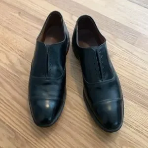 Men’s Allen Edmonds dress shoes size 11.5 barely worn Allen Edmonds Vintage MacNeil Black Wing Tip Mens Dress  main image 3